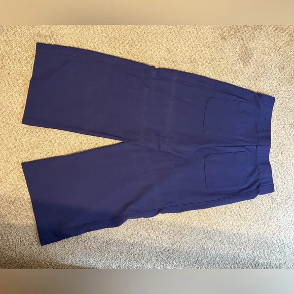 Jones New York Blue Wide Leg Pants - Picture 2 of 5